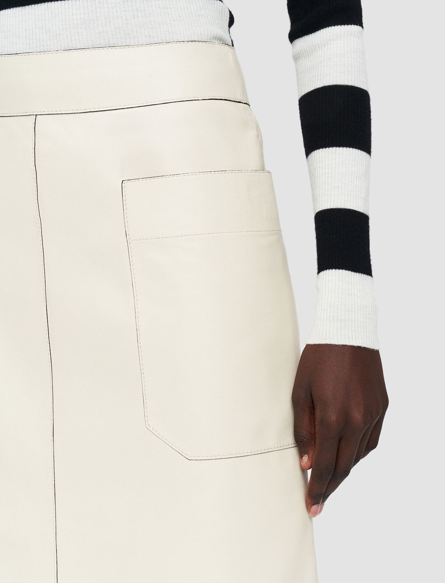Nappa Leather Blomfield Skirt - 4