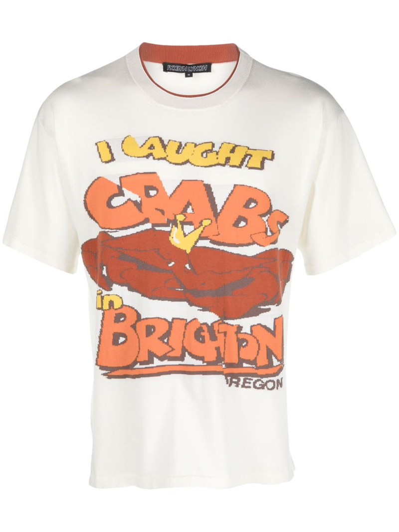 graphic-print short-sleeve T-shirt 1