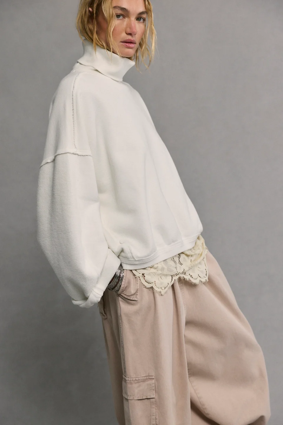 We The Free Mod In This Funnel-Neck Pullover - 1