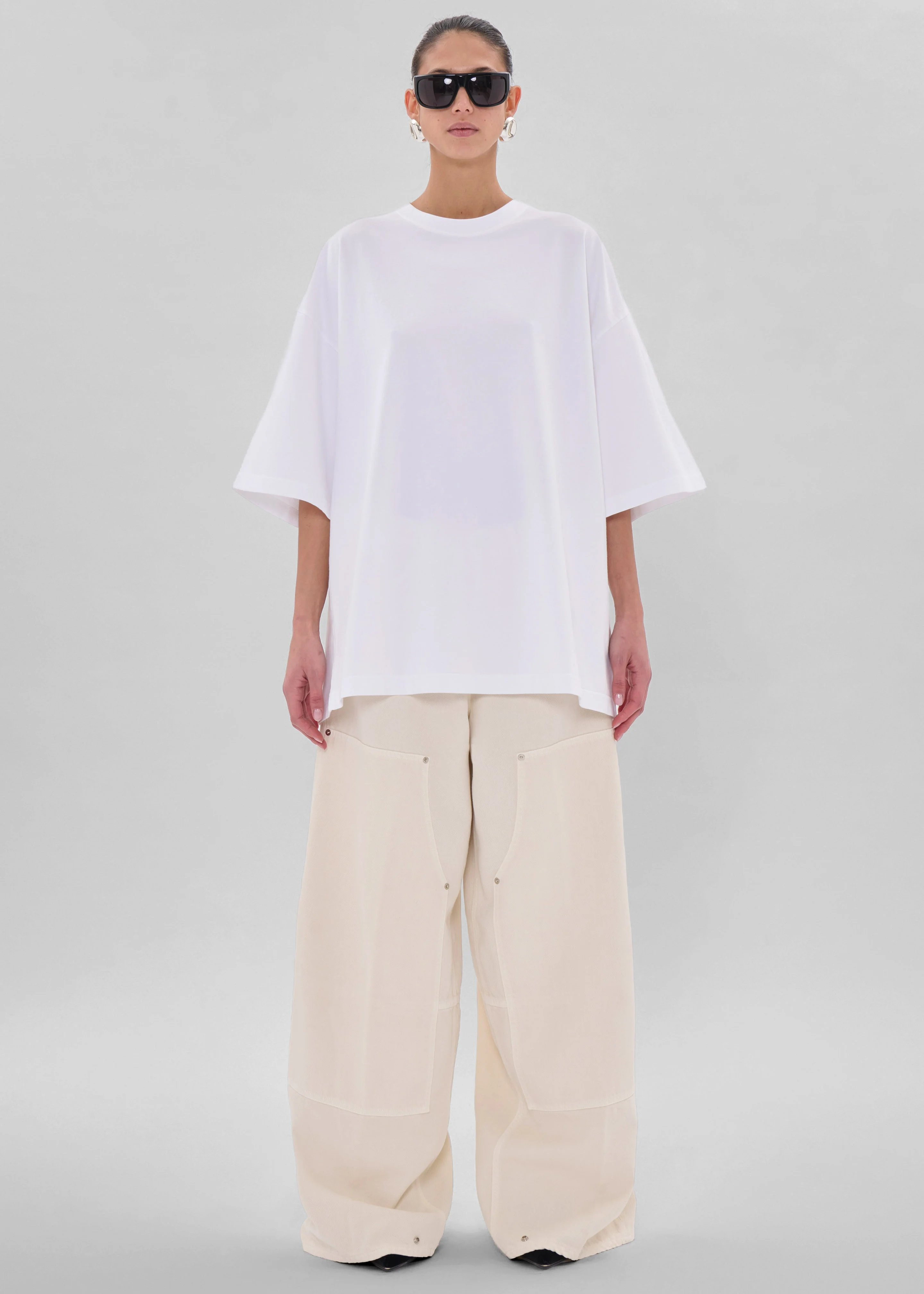 Haikure Gabrielle Top - Optical White - 1