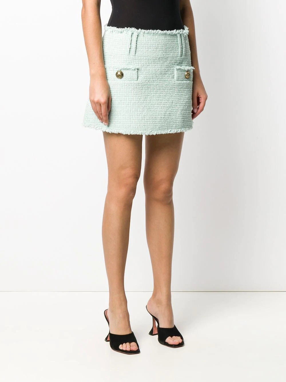 tweed mini skirt - 3