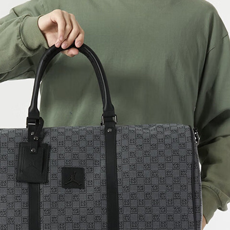 Air Jordan Monogram Duffle Bag 'Grey' JD2413026AD-002 - 4
