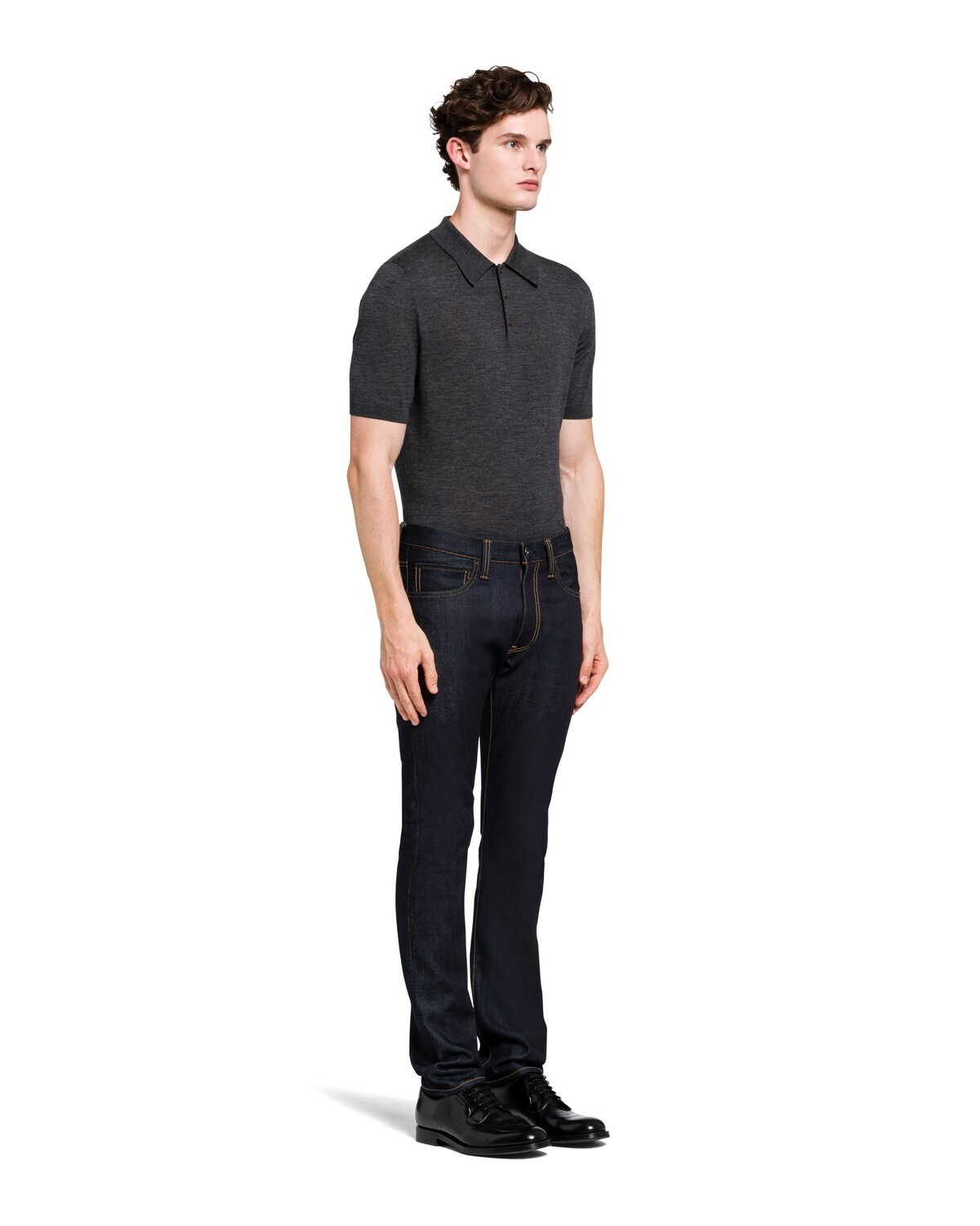 Selvedge denim five-pocket jeans - 3