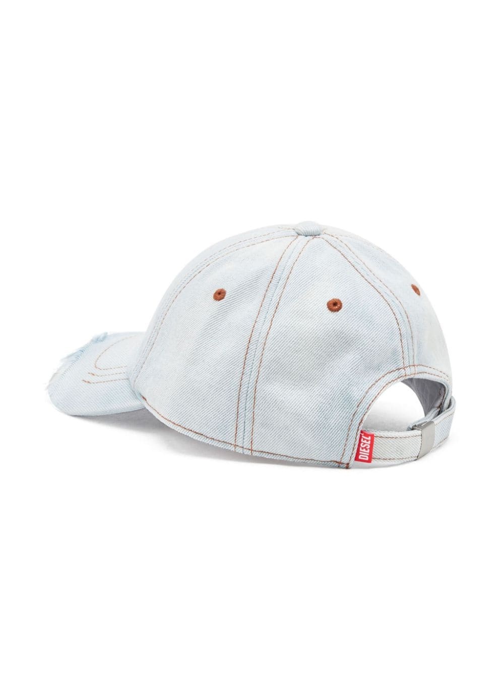 distressed denim cap - 2