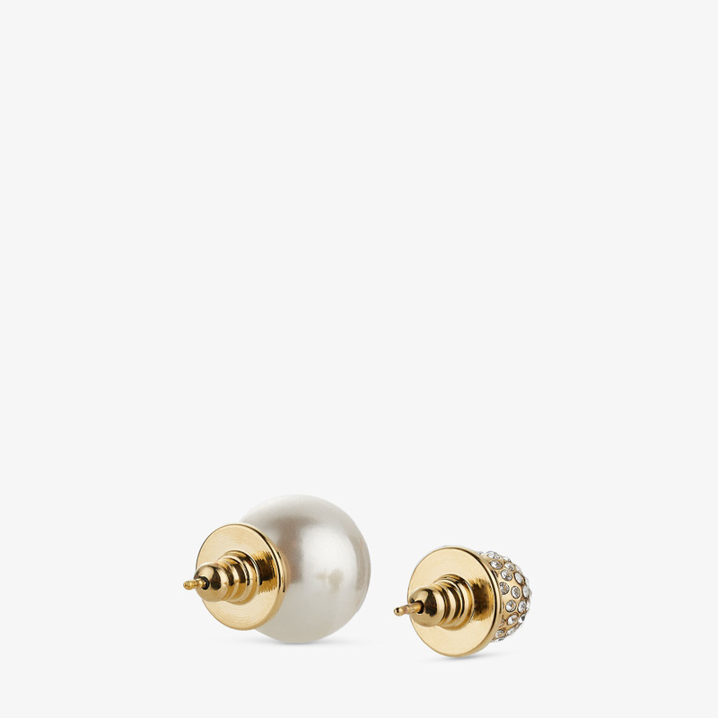 Auri Studs
Gold-Finish Metal Pearl and Crystal Stud Earrings 6
