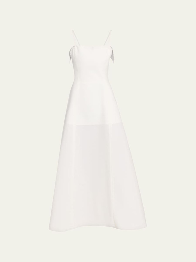 Neneh Sleeveless Flared Midi Dress 1