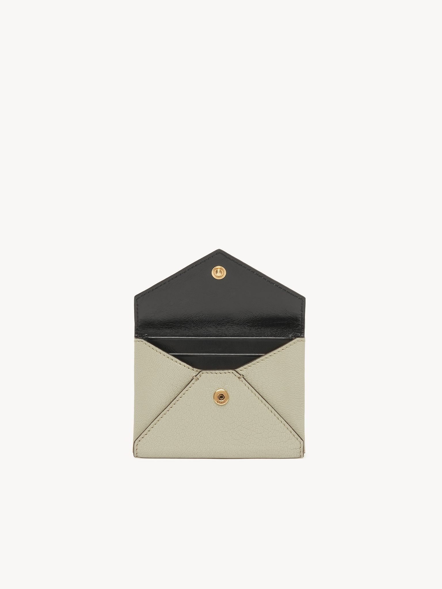 ENVELOPE CARD HOLDER IN GRAINED LEATHER - 3