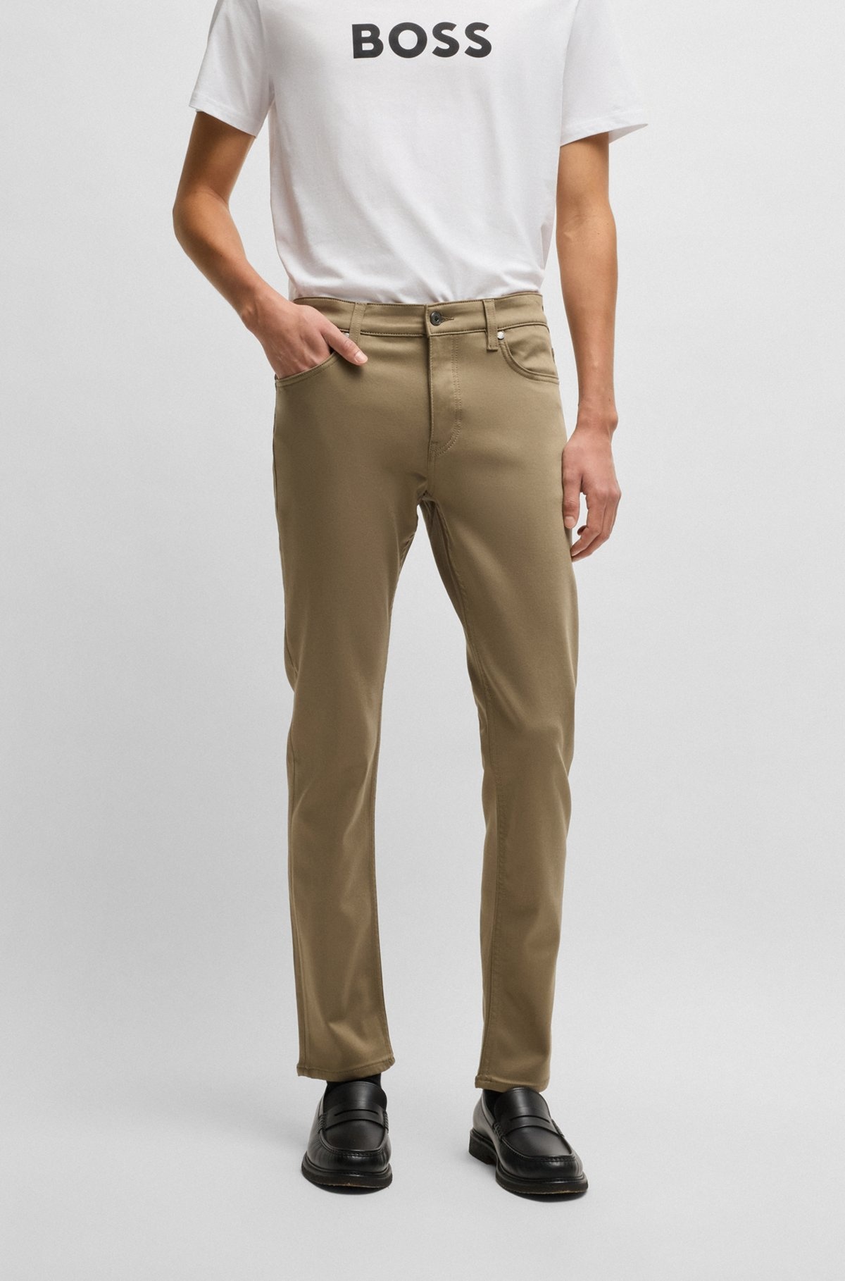 SLIM-FIT JEANS IN PERFORMANCE DENIM - 2