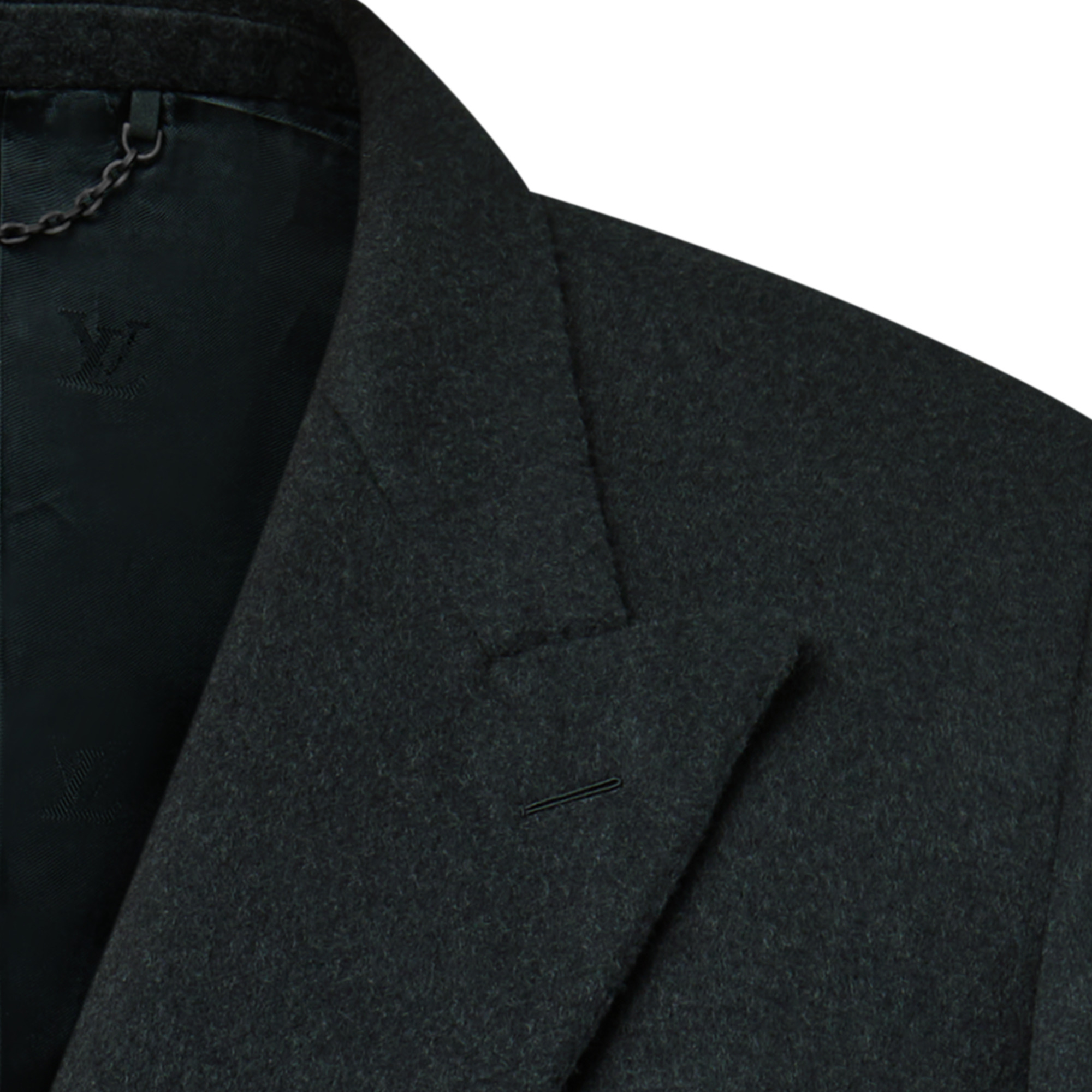 Double-Breasted Tailored Coat - 3