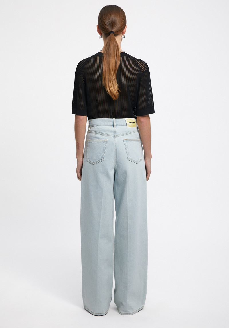 MONTGOMERY Relaxed denim pants 4