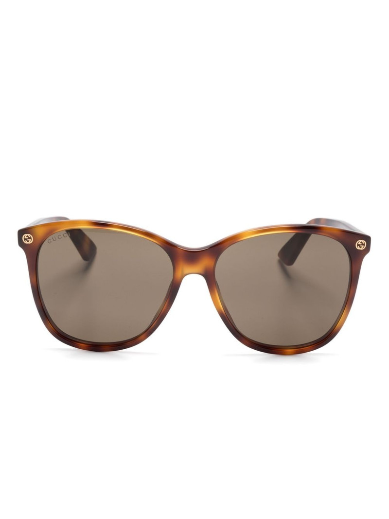 oversize gradient round sunglasses 1