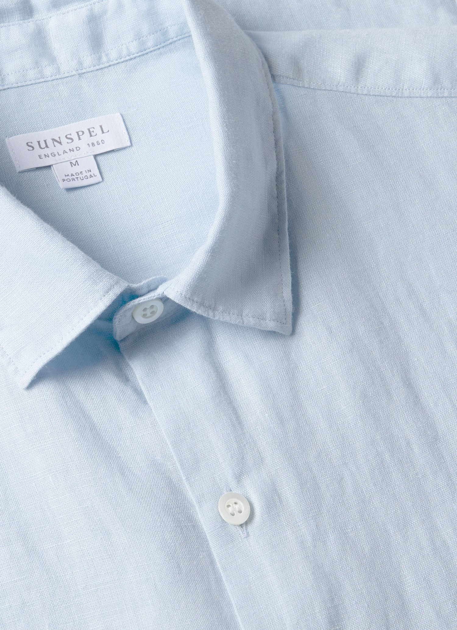 Short Sleeve Linen Shirt - 4