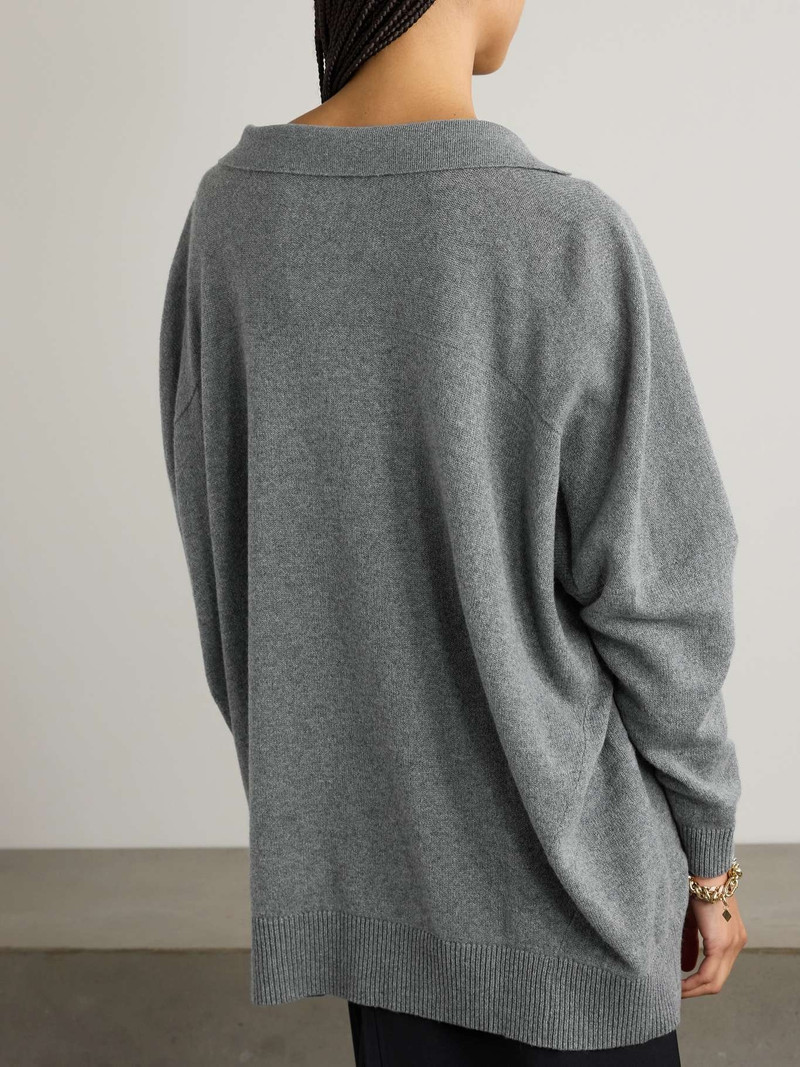 Oversized cashmere and wool-blend sweater 3