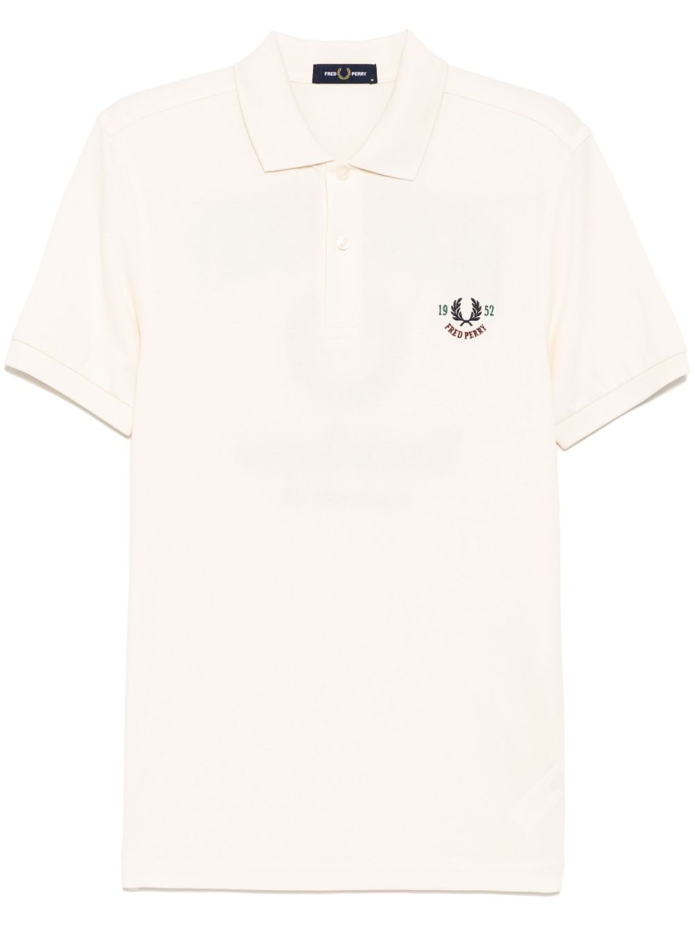embroidered polo shirt - 1