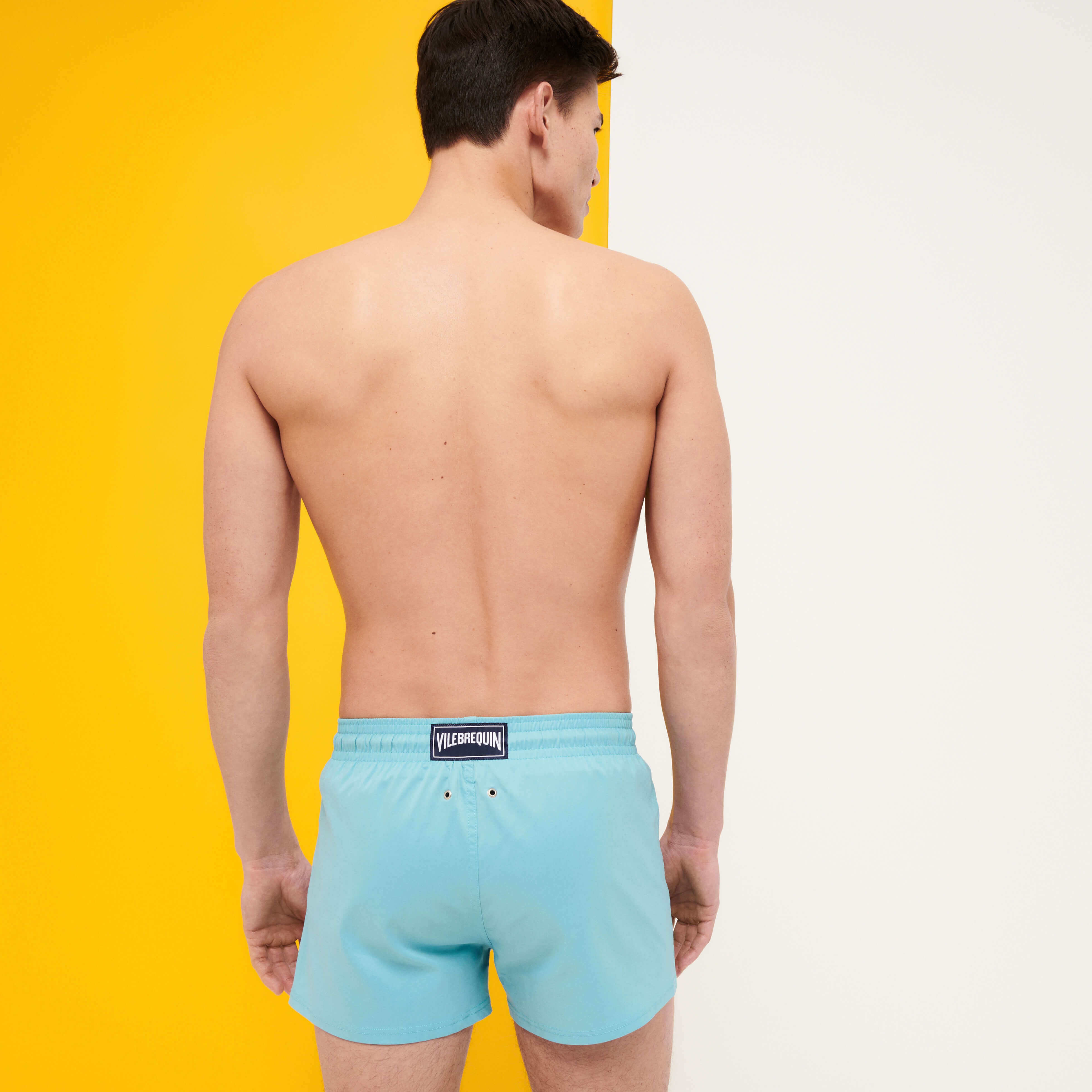 Men Swim Trunks Solid - 4