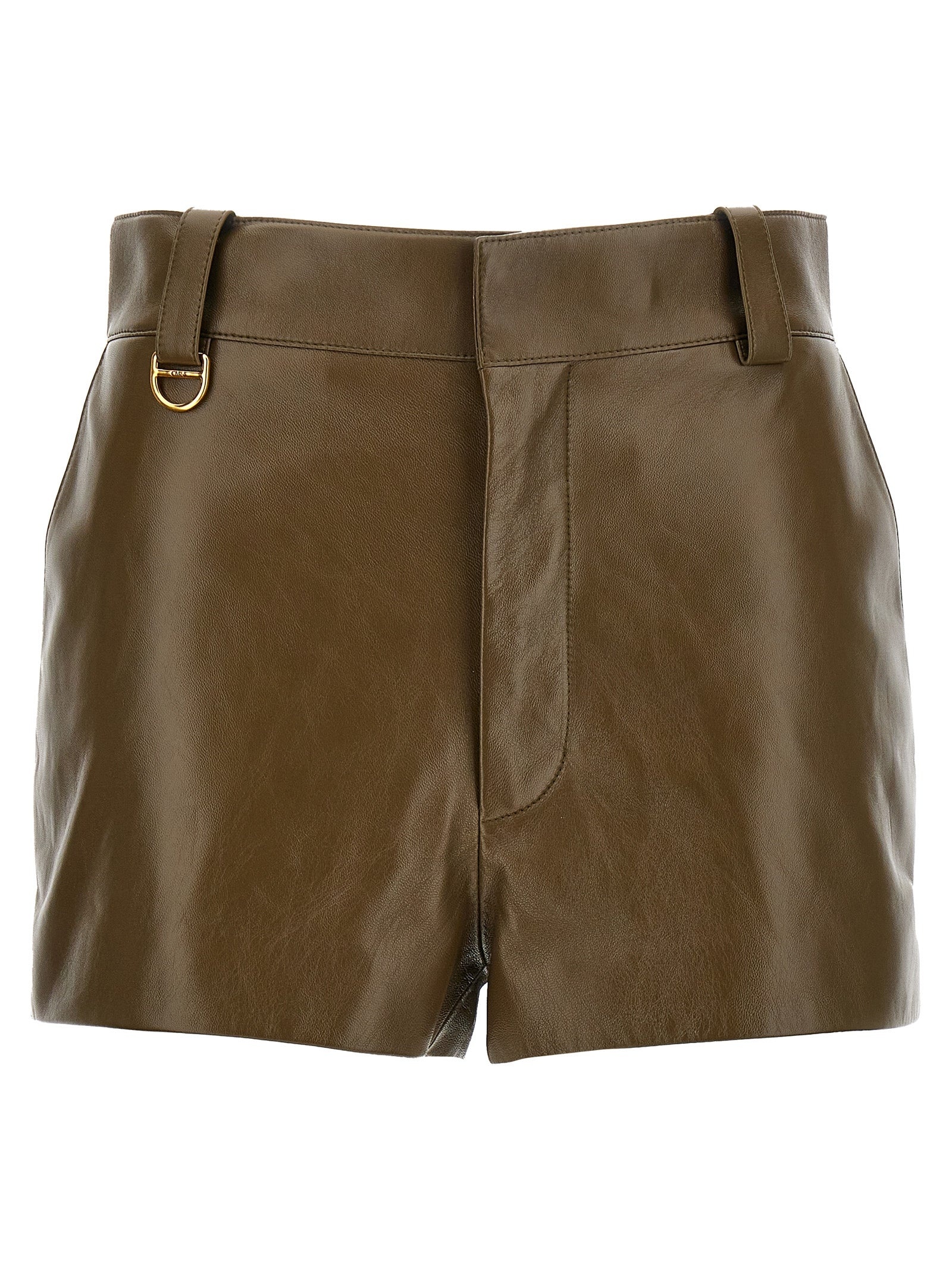 Nappa Shorts Bermuda, Short Green - 1