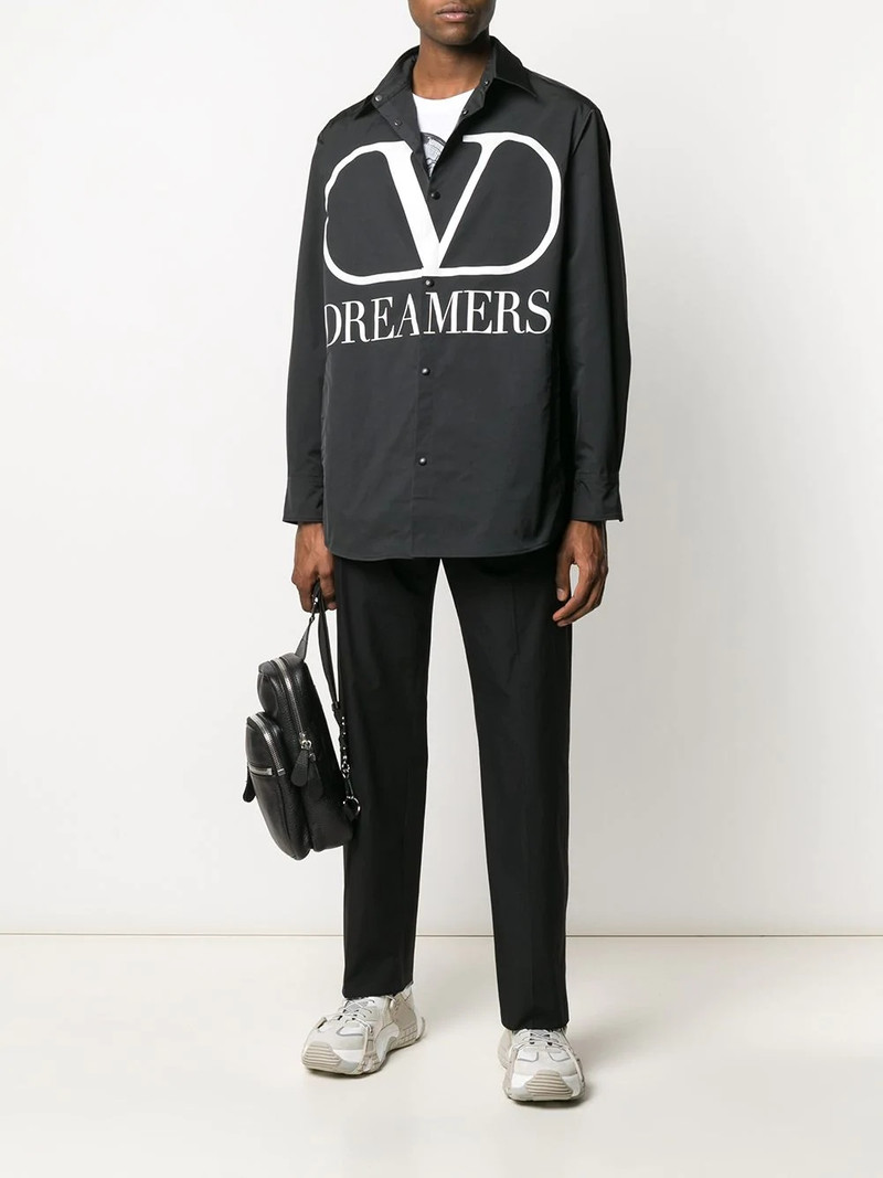 Valentino pleated detail trousers outlook