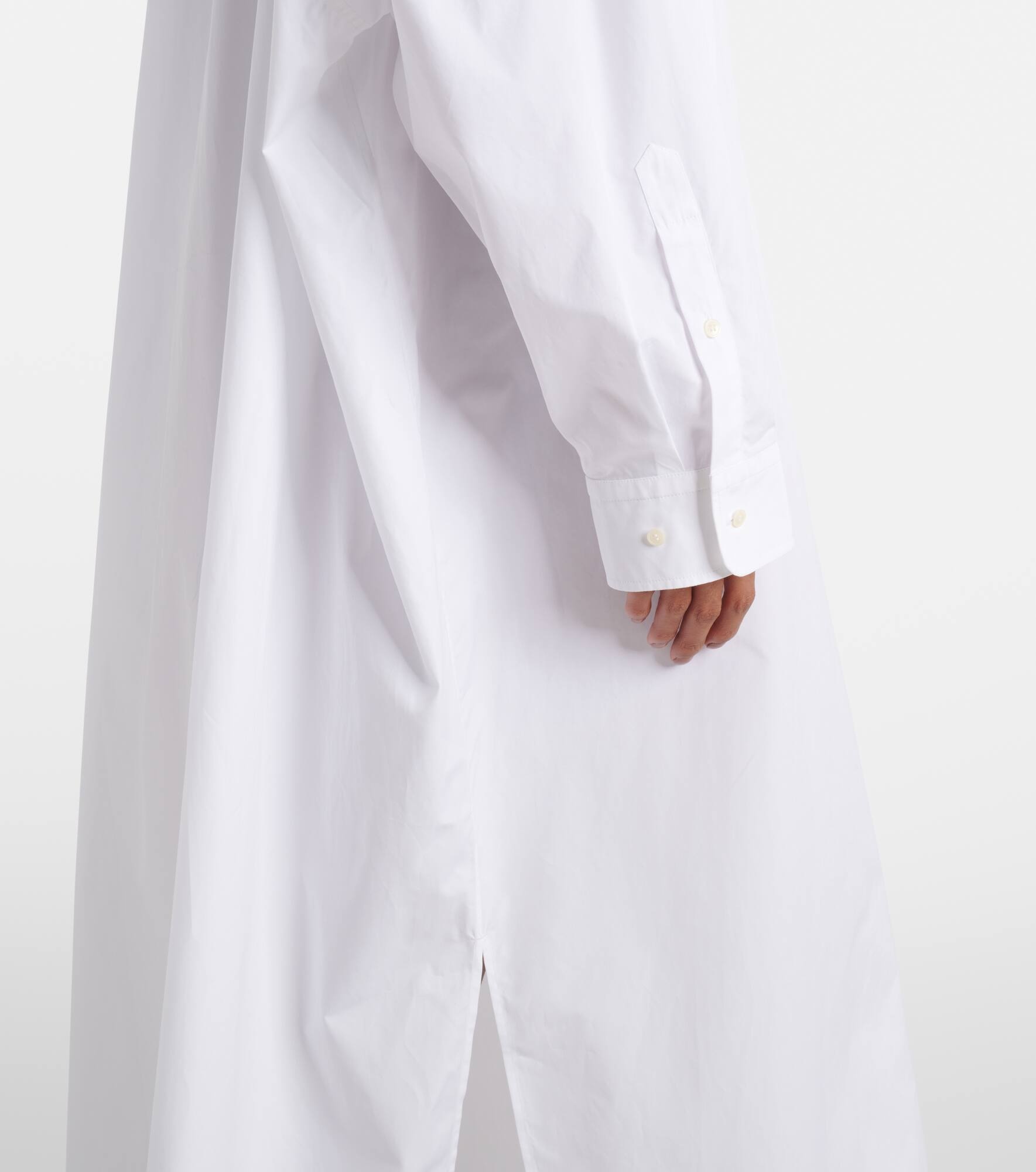 Oversized cotton shirtdress - 5