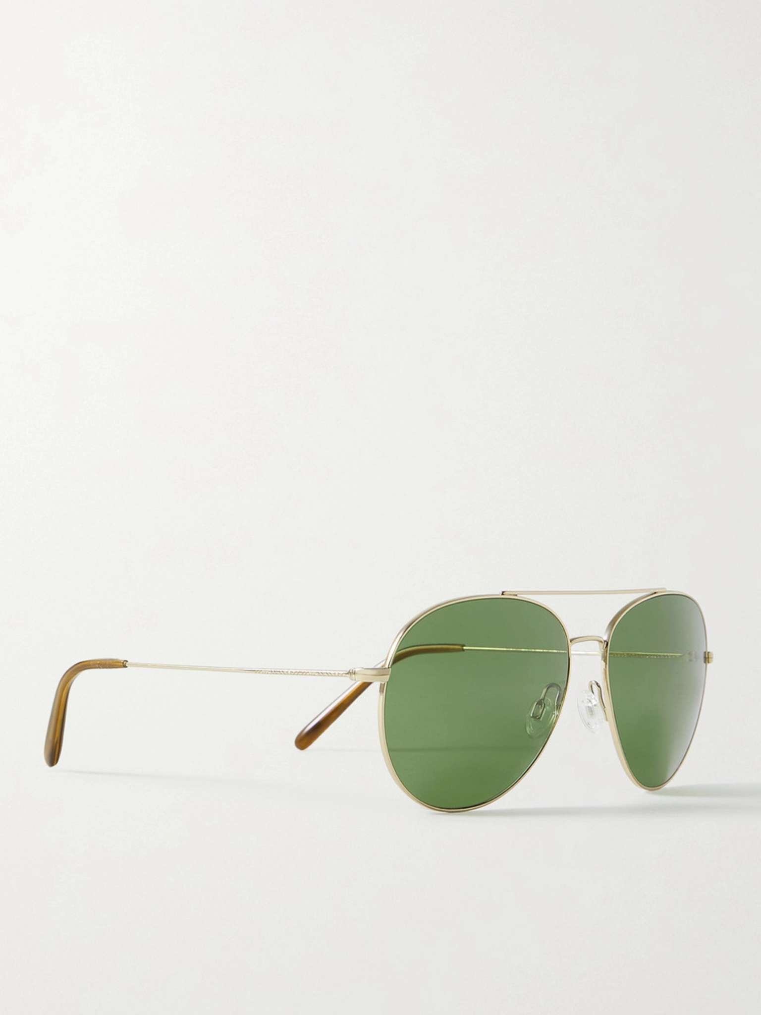 Airdale Aviator-Style Gold-Tone and Tortoiseshell Acetate - 2