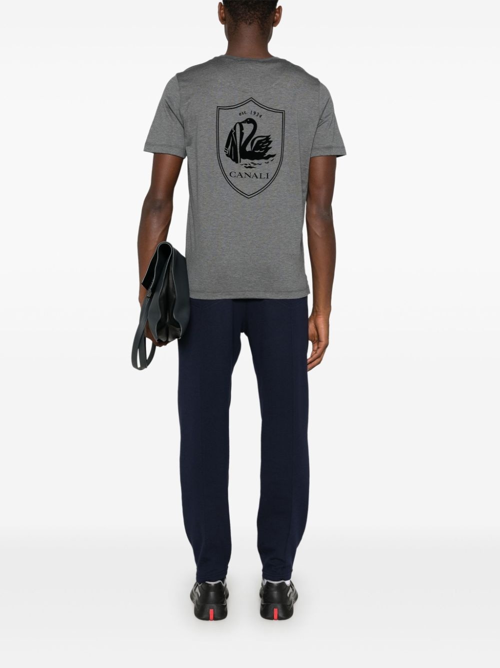 embroidered-logo T-shirt - 2