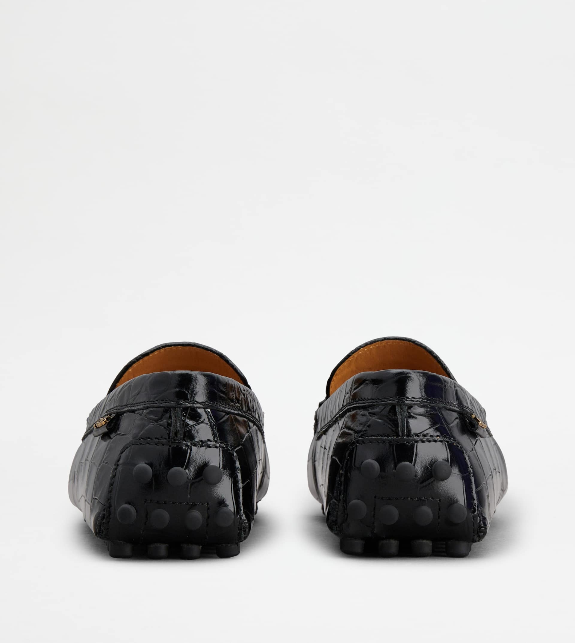 GOMMINO DRIVING SHOES IN LEATHER - BLACK - 2