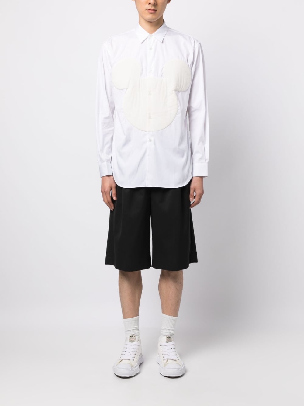 graphic-print cotton shirt - 2