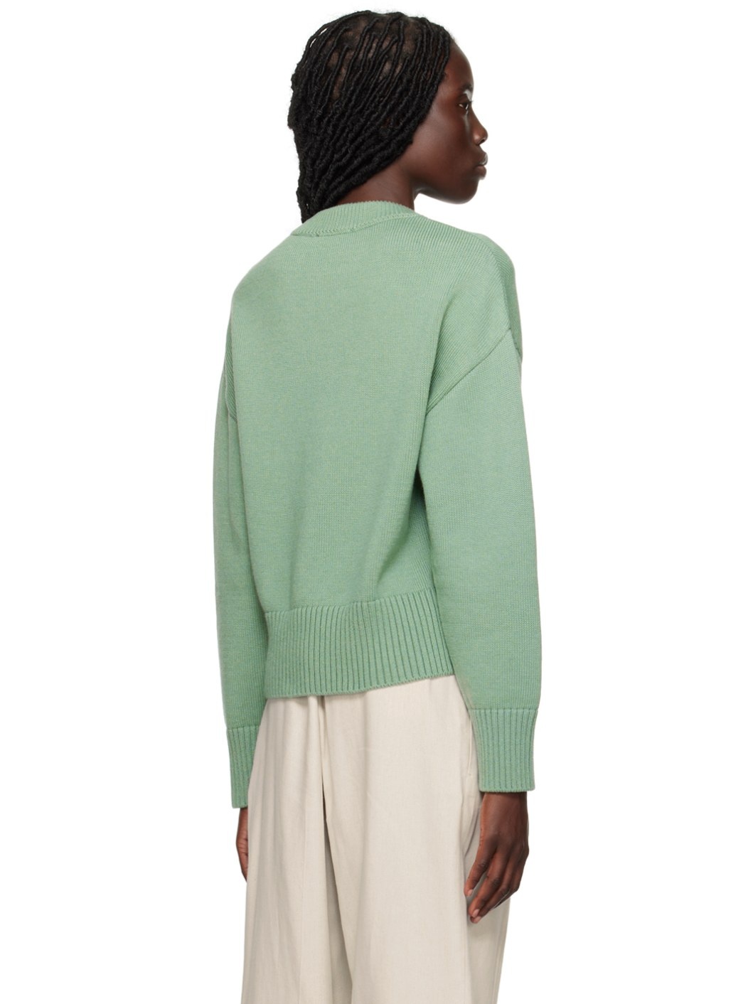 SSENSE Exclusive Green Ami de Cœur Sweater - 3