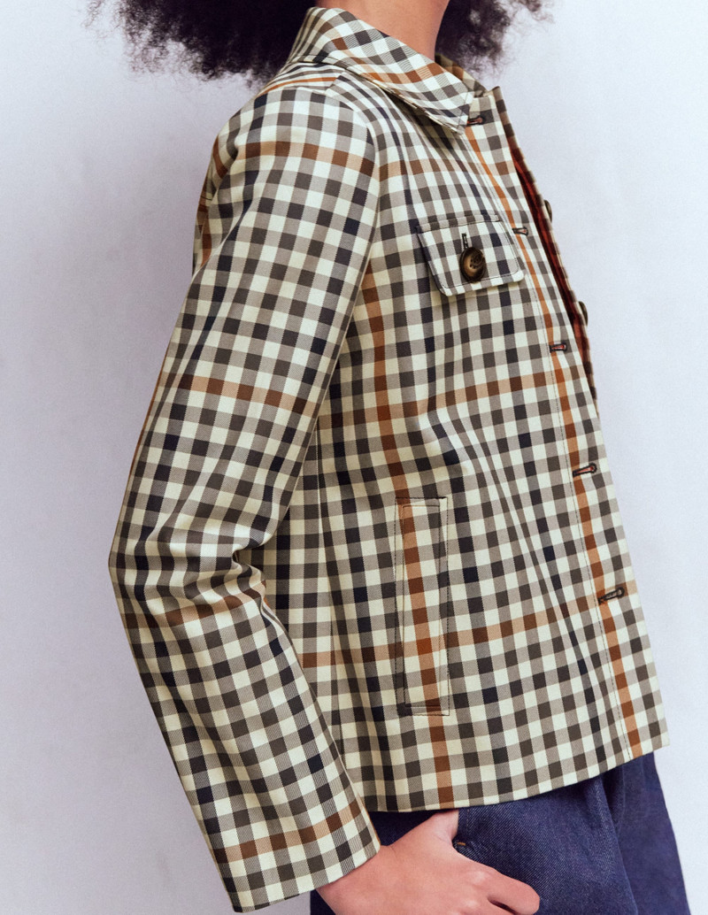 Gloucester Mac-Grey, Brown Multigingham 3