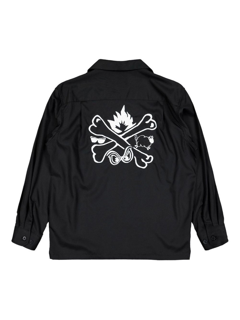 WTAPS CTLY. Twill buttoned-up shirt outlook