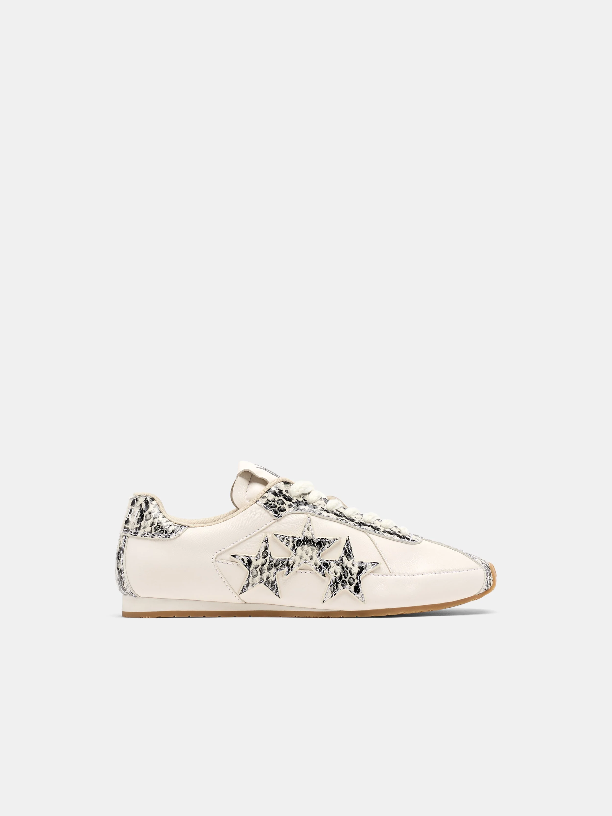 WOMEN'S LIZARD EMBOSSED PACIFIC FLAT - 1