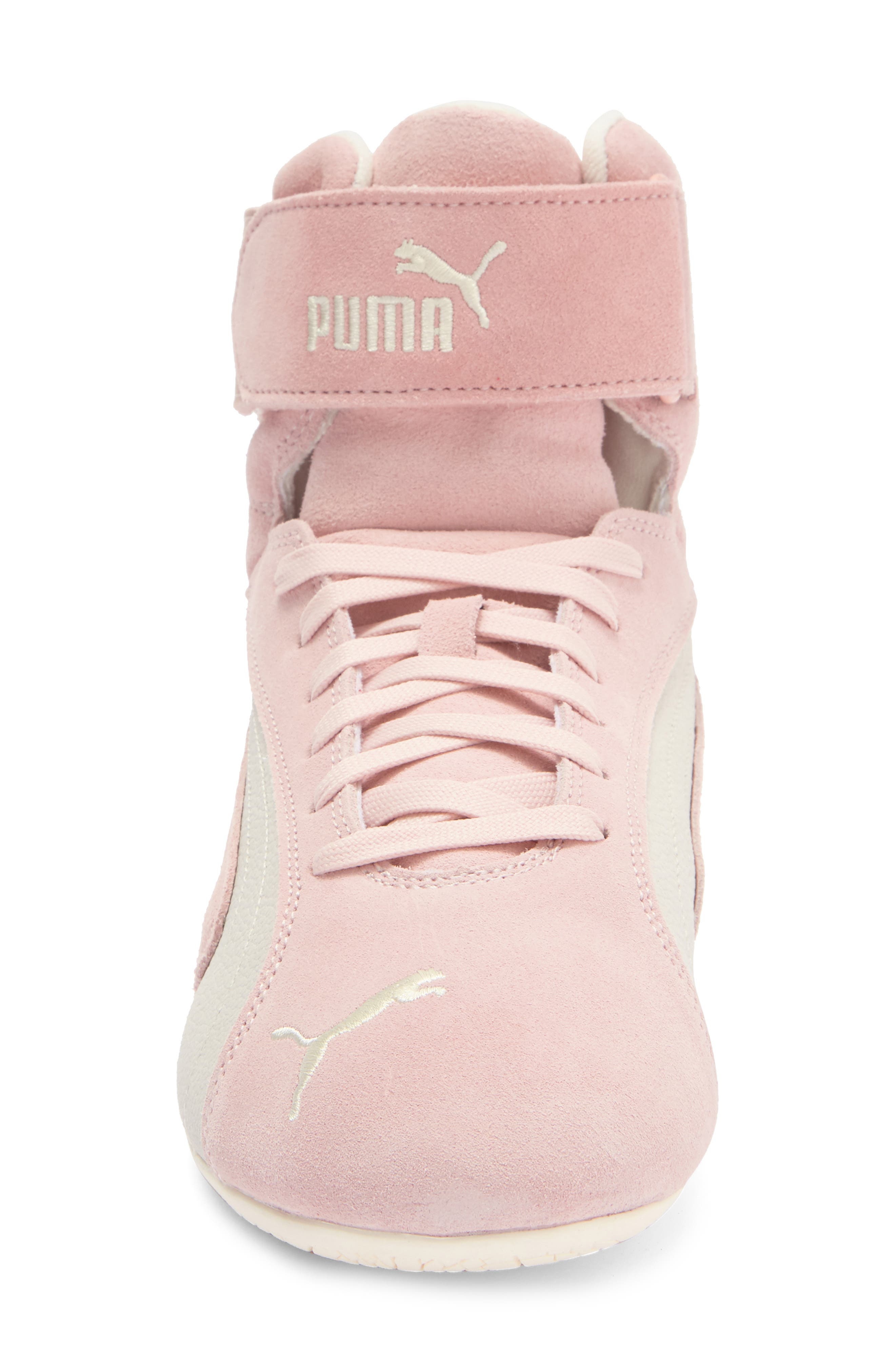 PUMA Speedcat Mid Sneaker in Rose Quartz-Warm White at Nordstrom - 4