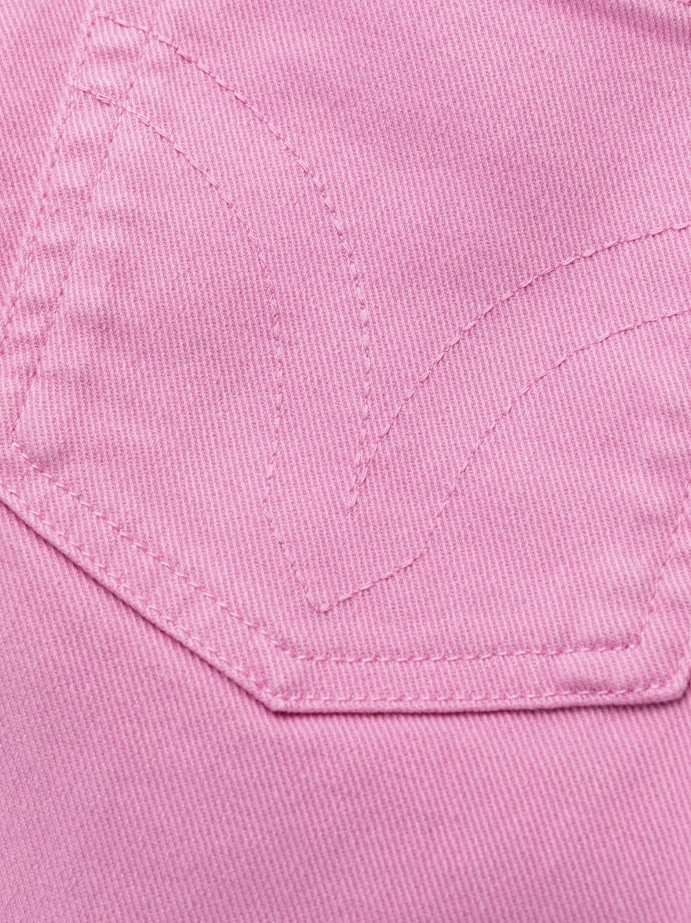 cropped slim-fit jeans - 6