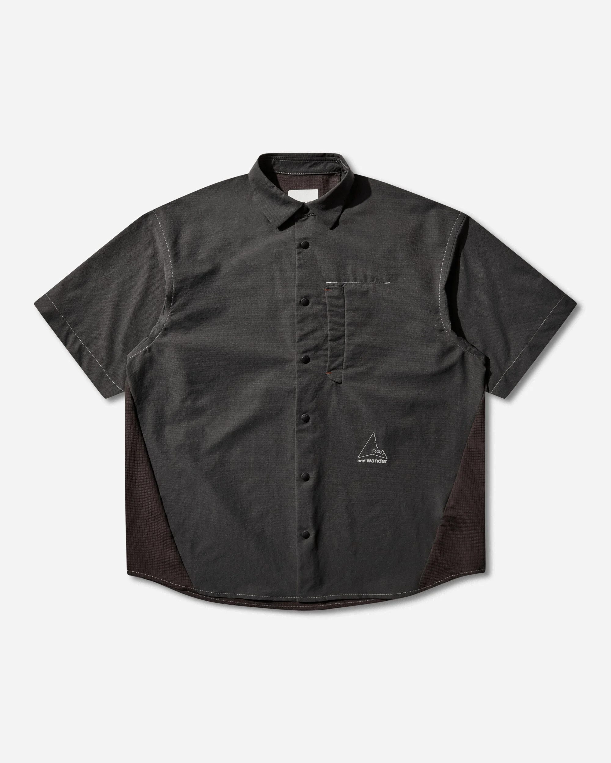 and wander Breathable Shirt Charcoal - 1