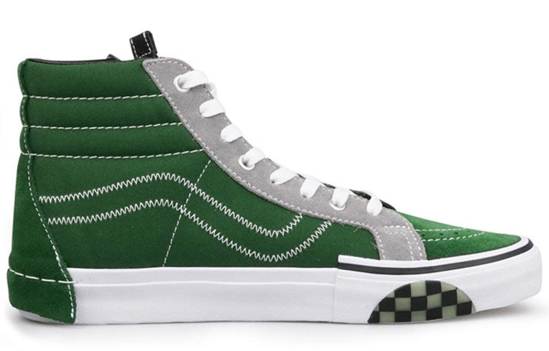 Vans Vans FLORALS SK8-HI REISSUE CAP SHOES Green VN0A3WM1XHS outlook