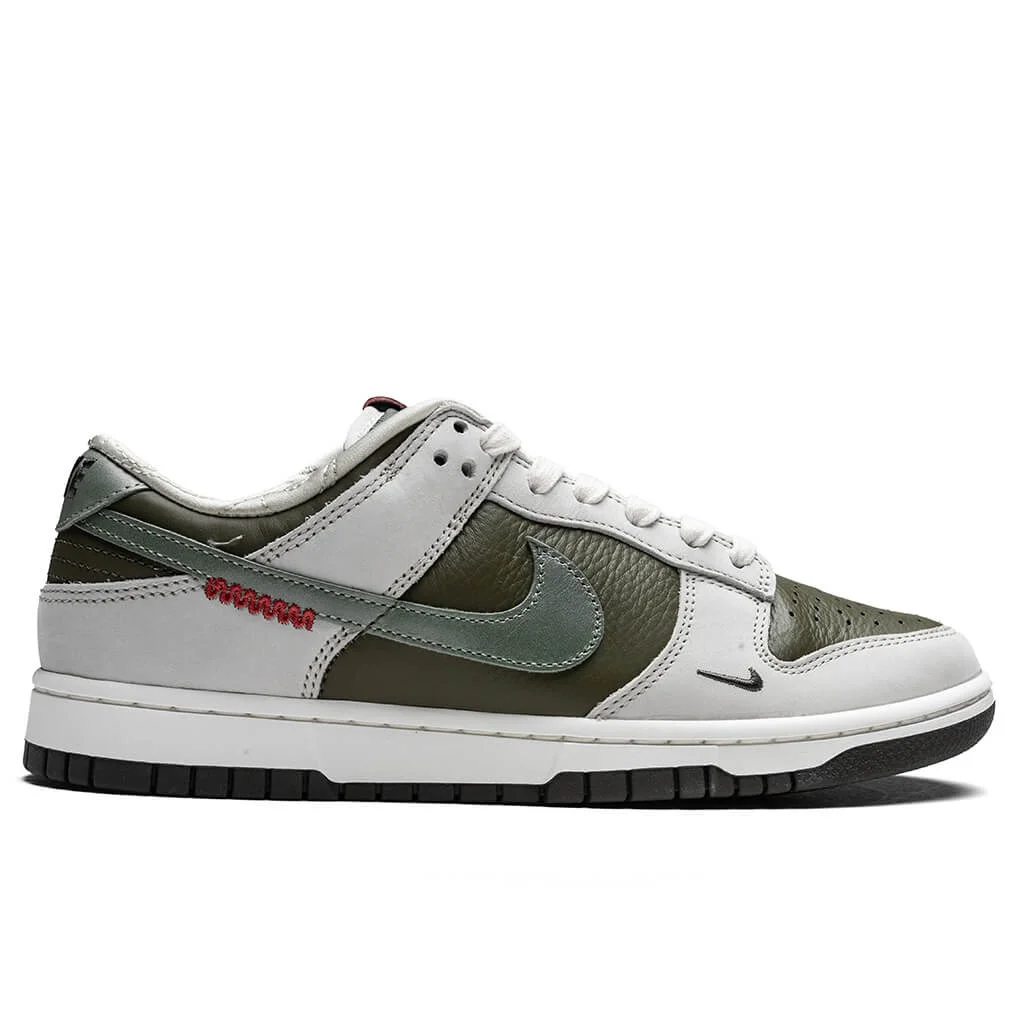 DUNK LOW RETRO - MEDIUM OLIVE/JADE HORIZON/SAIL/IRONSTONE - 1