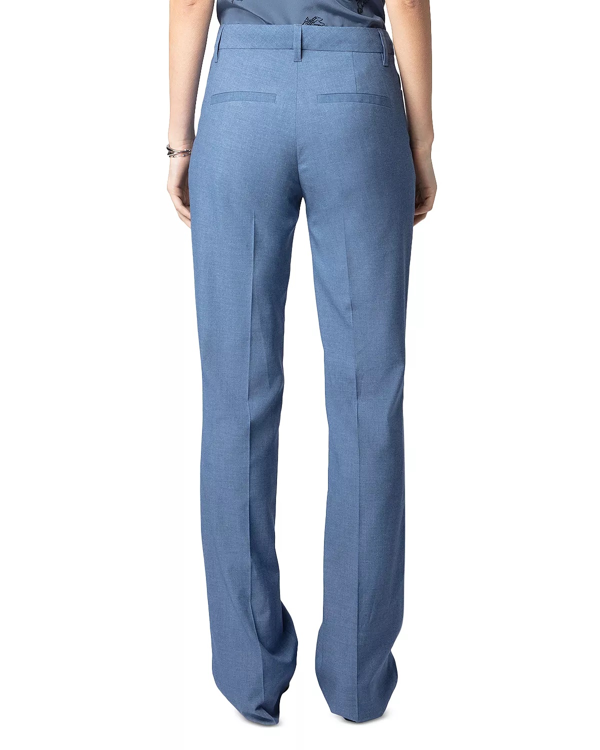 Pistol Flared Hem Pants - 3