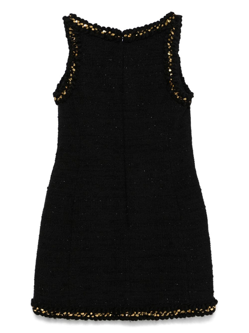 ELIE SAAB embroidered tweed mini dress outlook