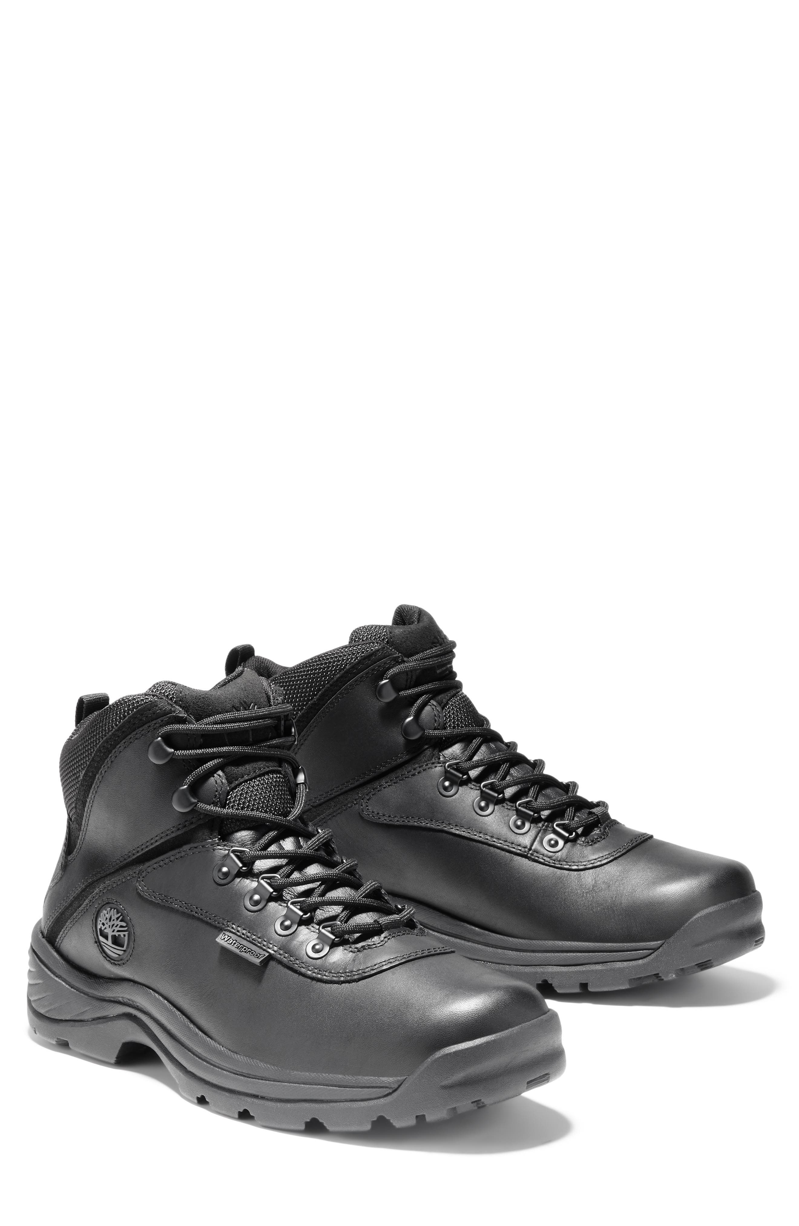 Timberland White Ledge Waterproof Hiking Boot (Men) in Black at Nordstrom - 7