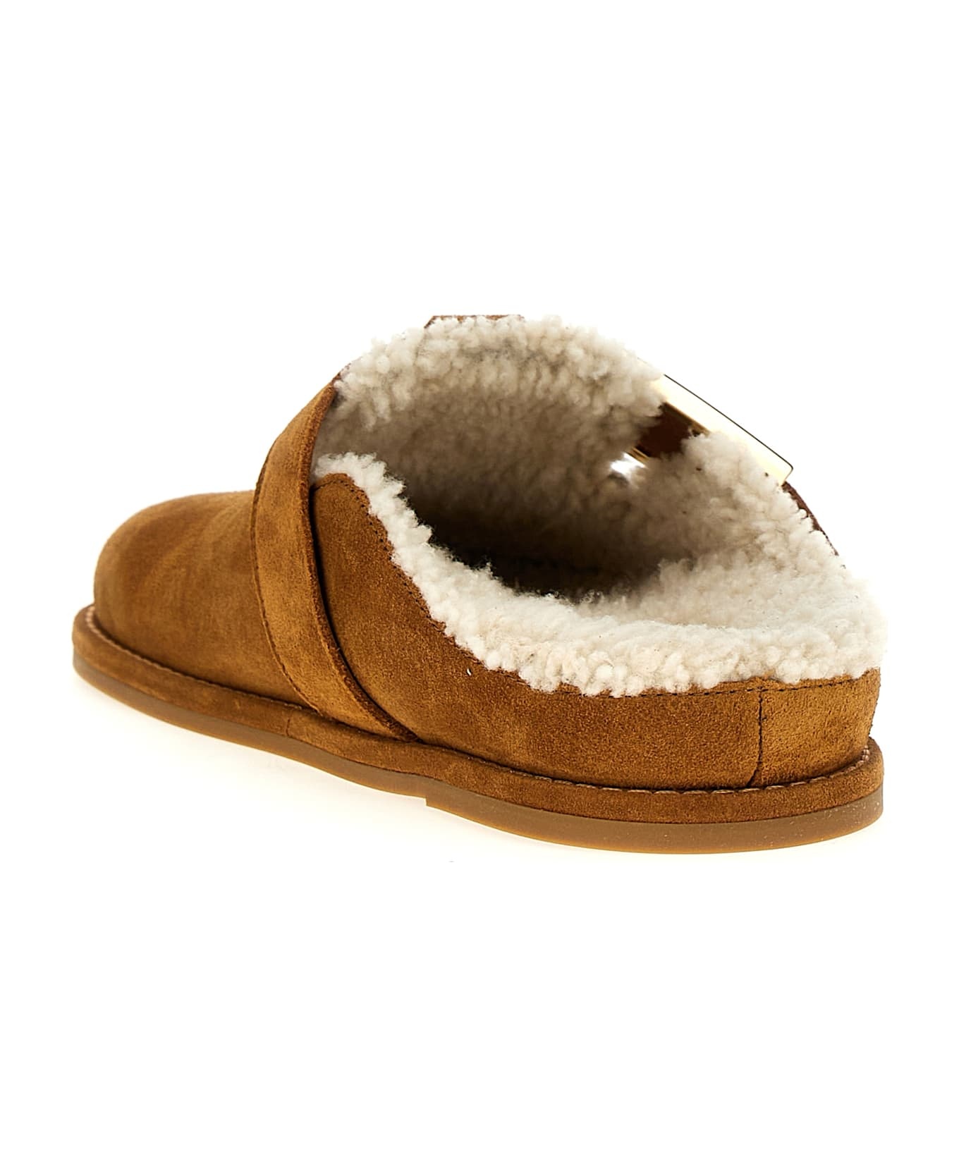 【関税＆送料込み】Fendi \"Fendi Feel\" Sabot Fendi - Fendi Feel Sabot brown - The Corner