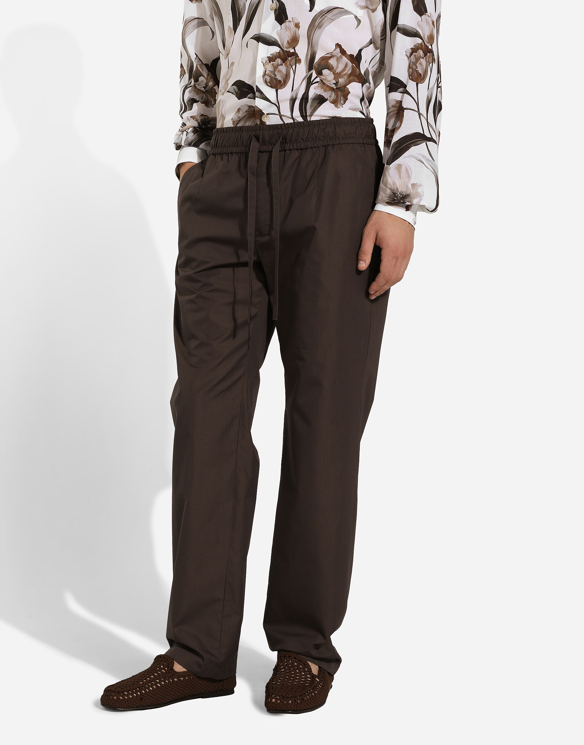 Poplin jogging pants - 4