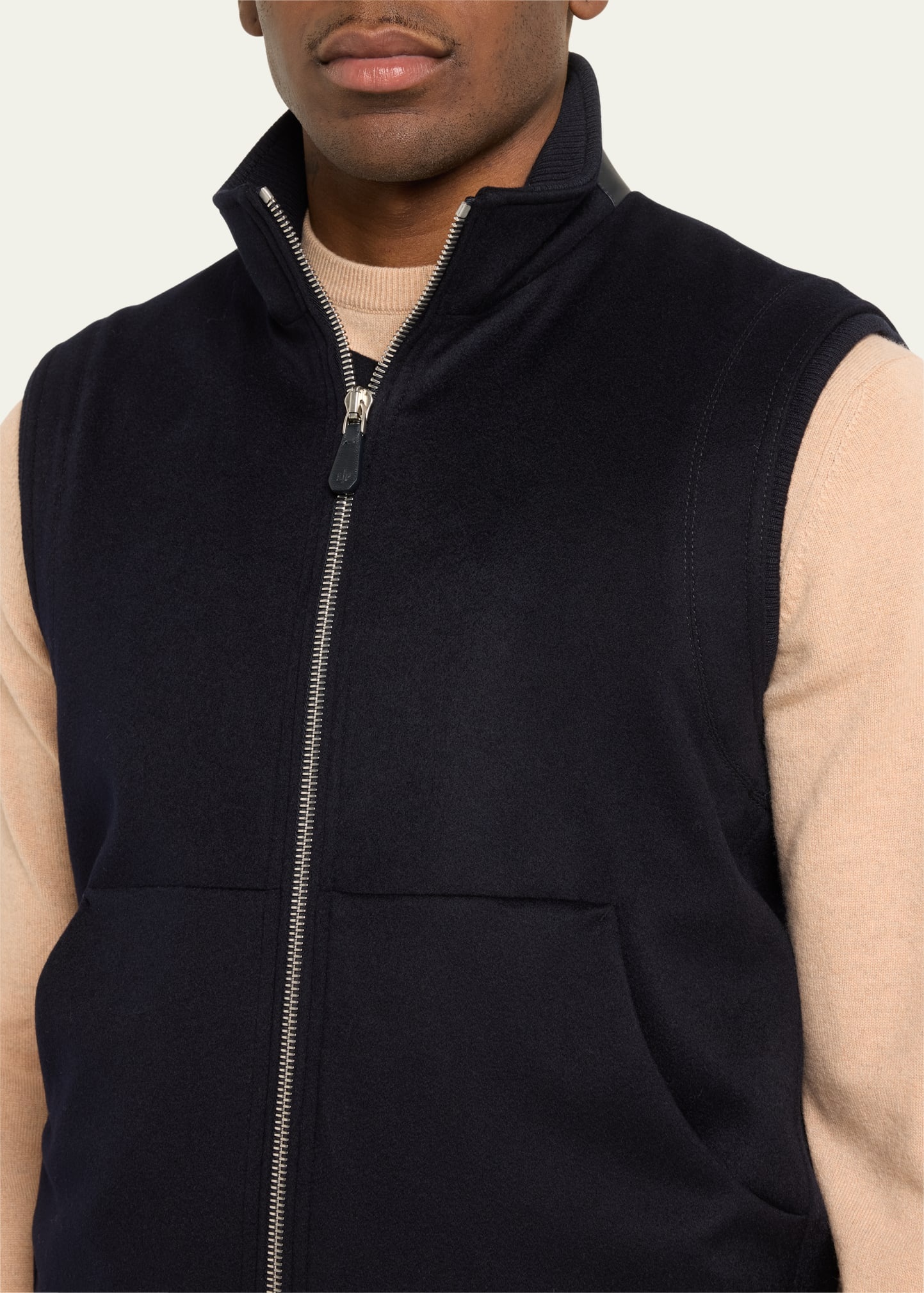 Men's Ume Cashmere Storm System Full-Zip Vest - 5