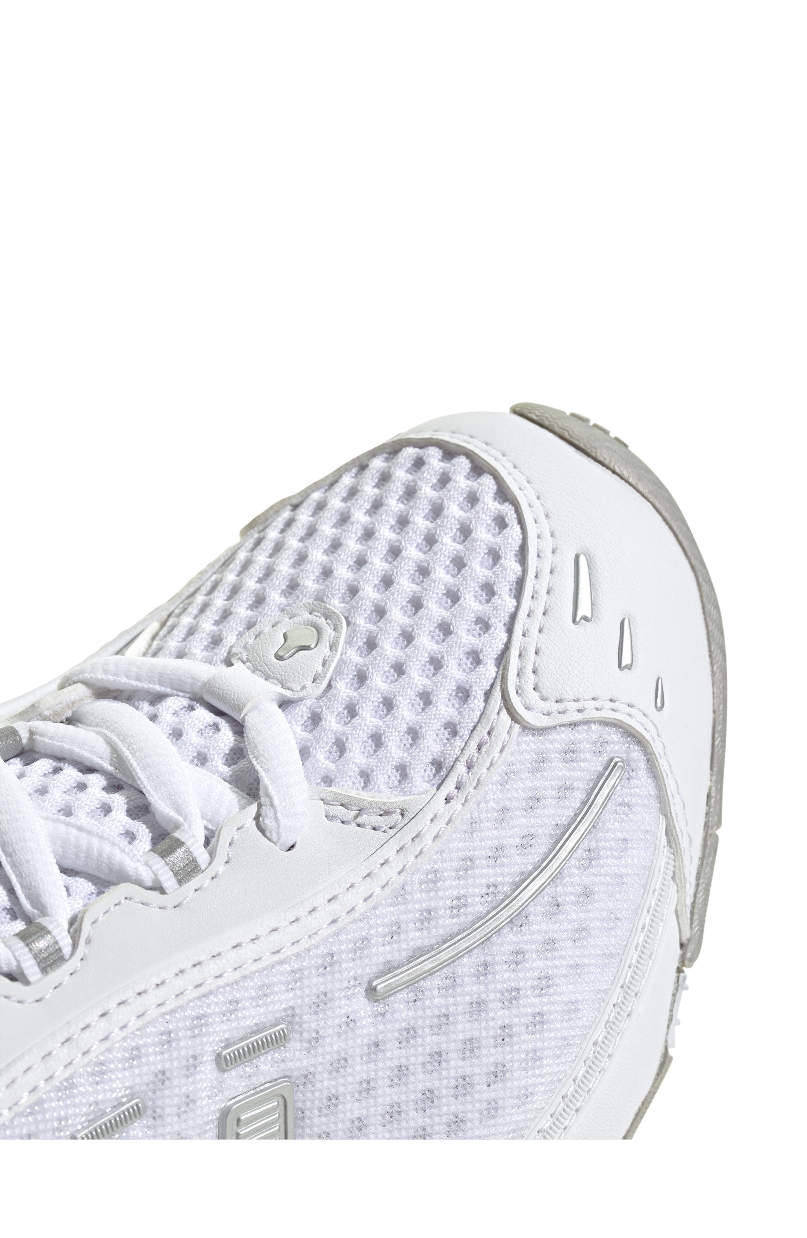 adidas Megaride 01 Sneaker in White/Silver Metallic/White at Nordstrom - 7