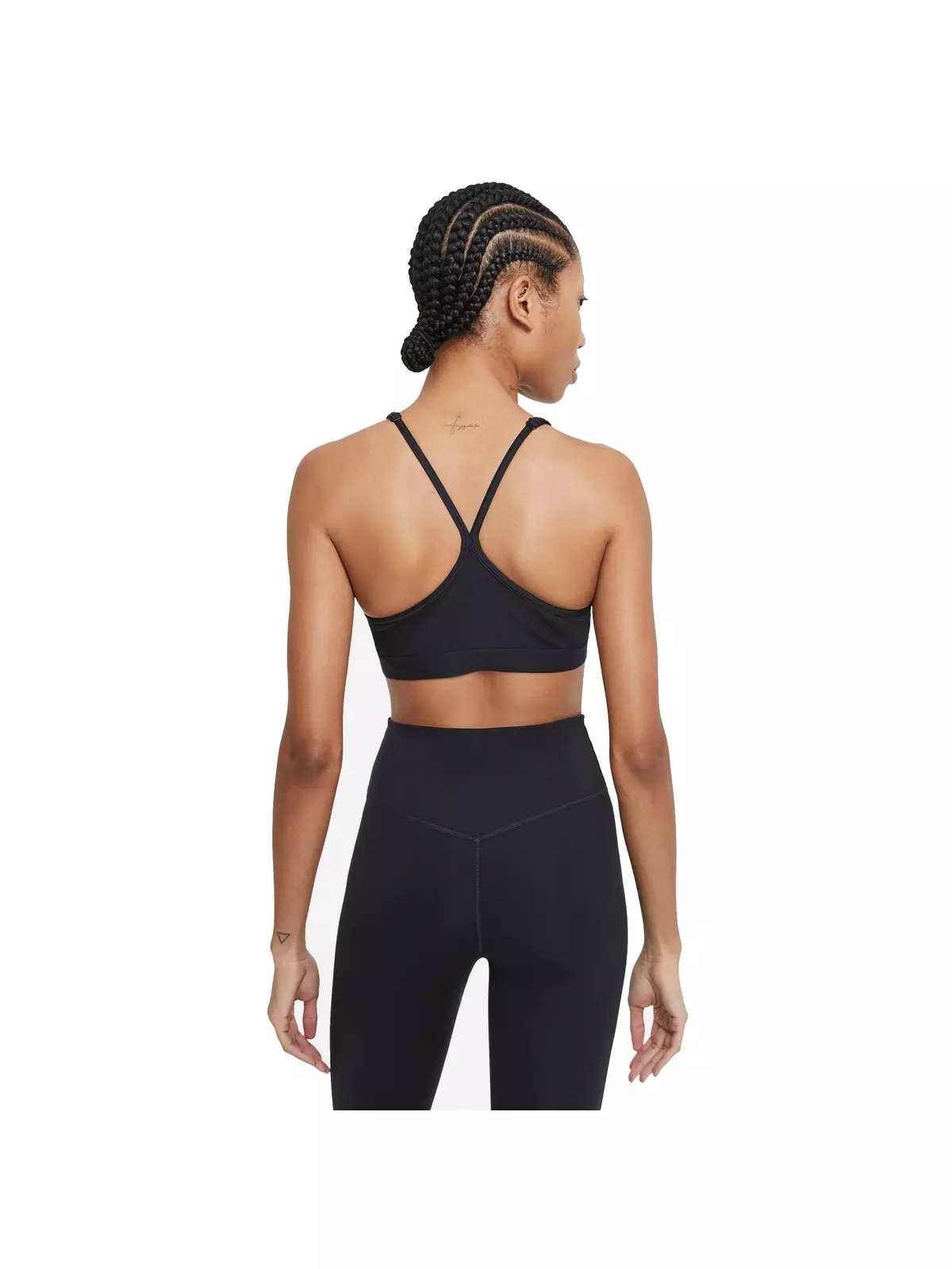 Women's Dri-FIT Indy Light-Support Padded V-Neck Sports Bra - 2