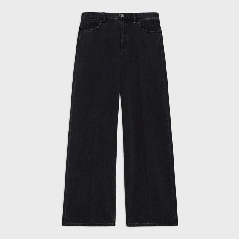 Straight-Leg 5-Pocket Pant in Denim 1
