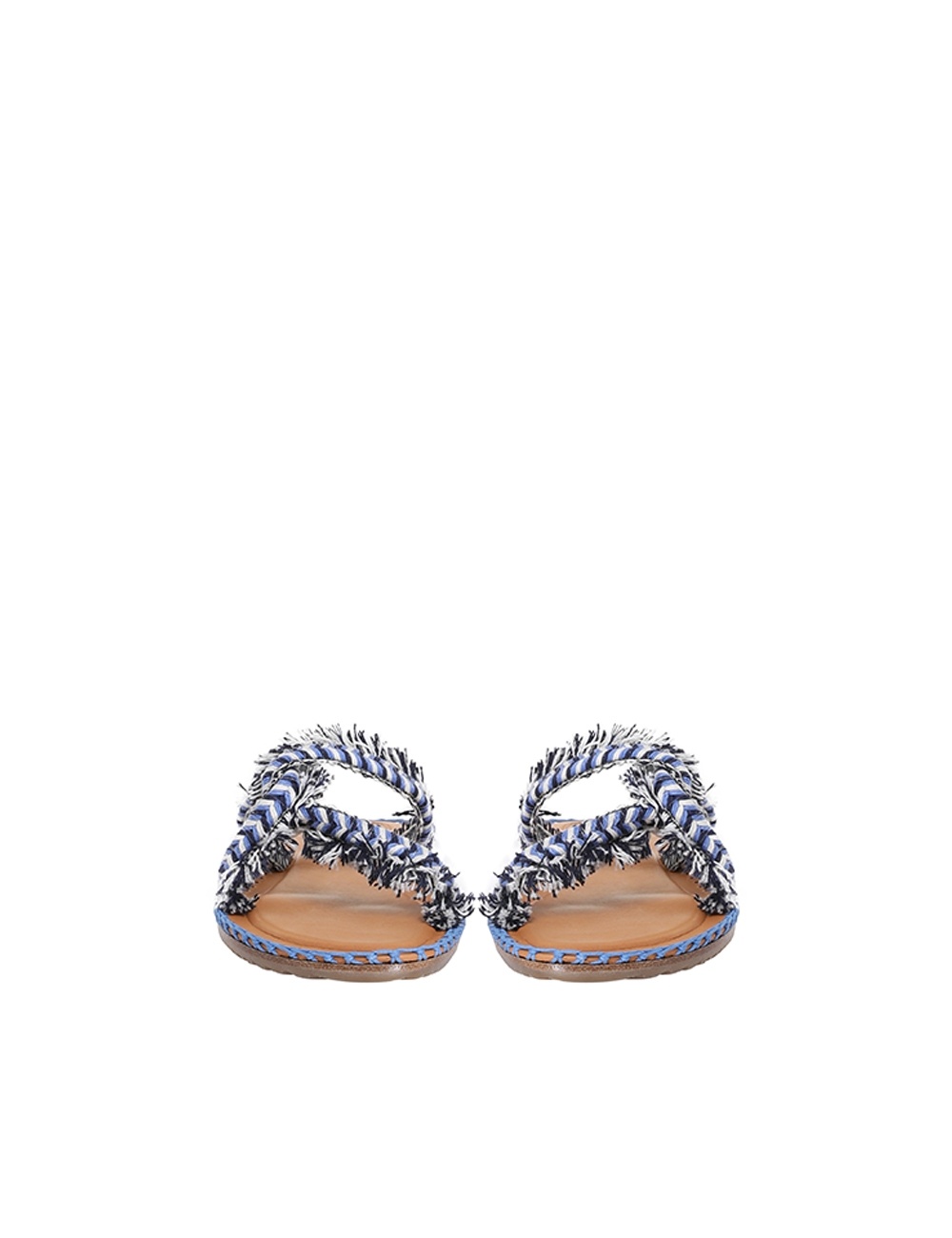 BRAIDED STRAP SANDAL - 5