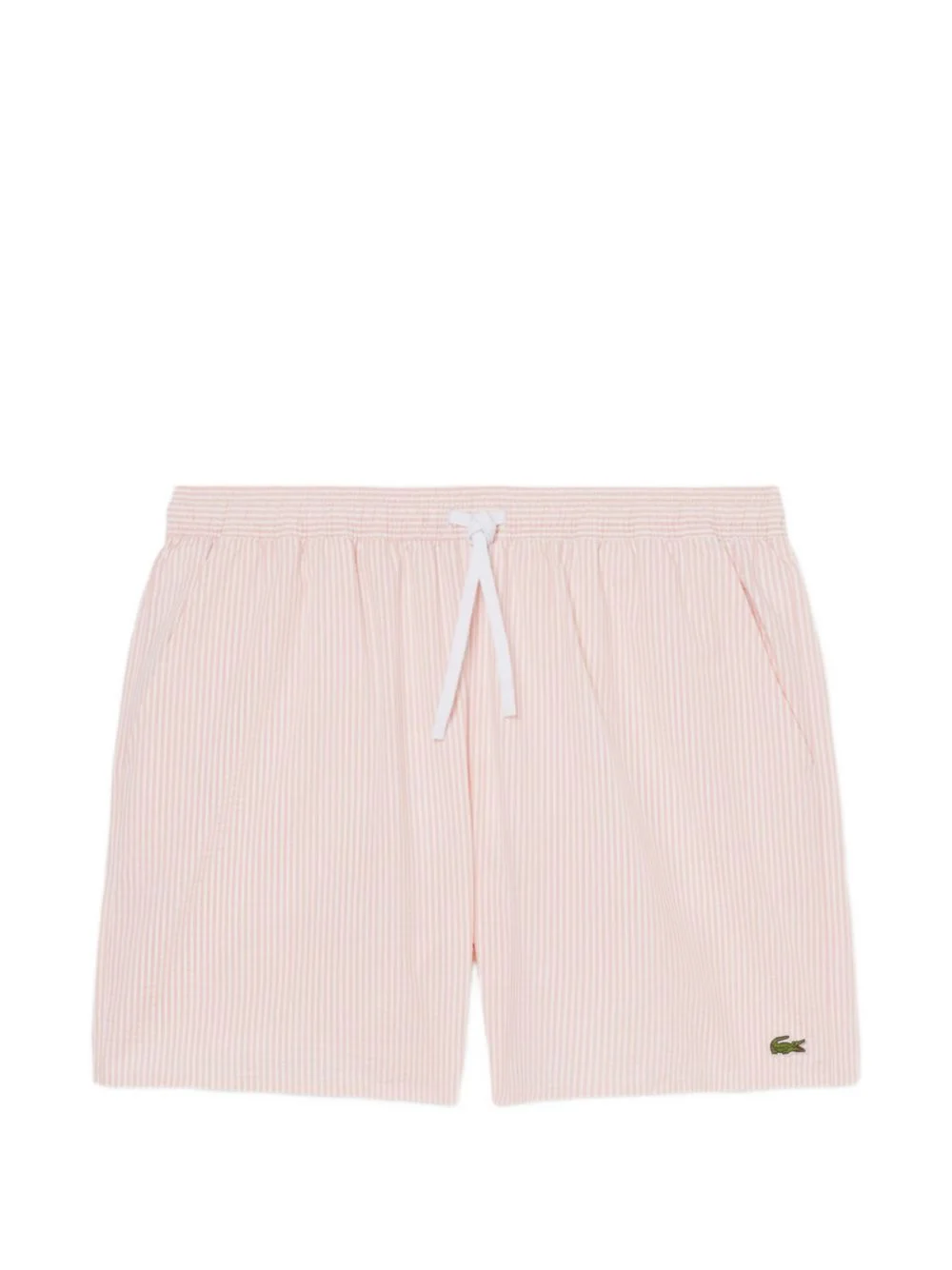 striped drawstring swim shorts - 1