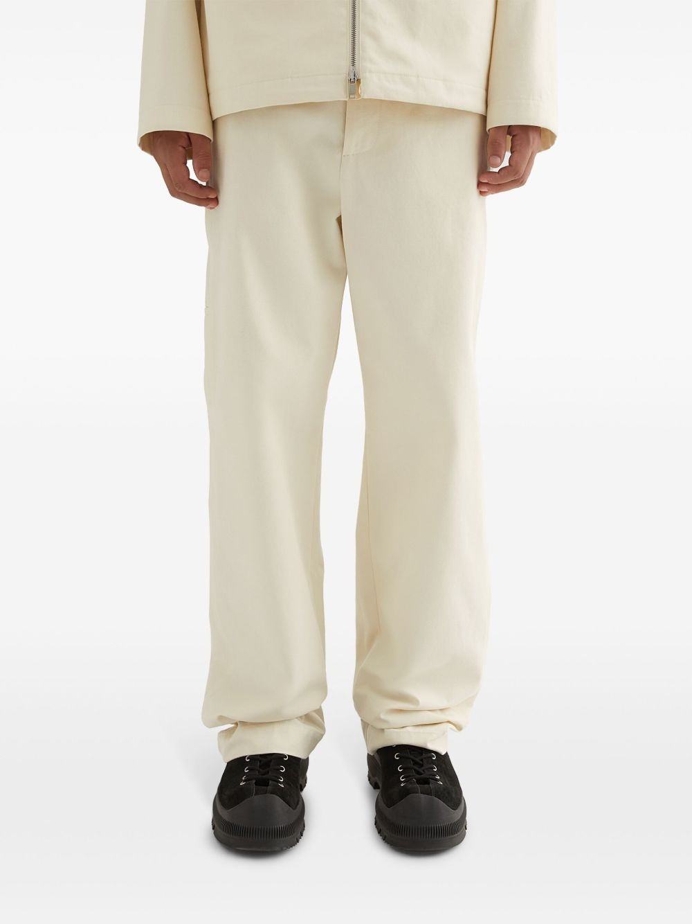 straight-leg trousers - 3