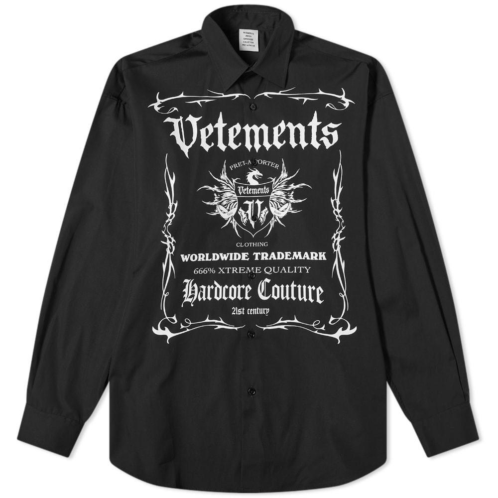 VETEMENTS Black Label Shirt - 1