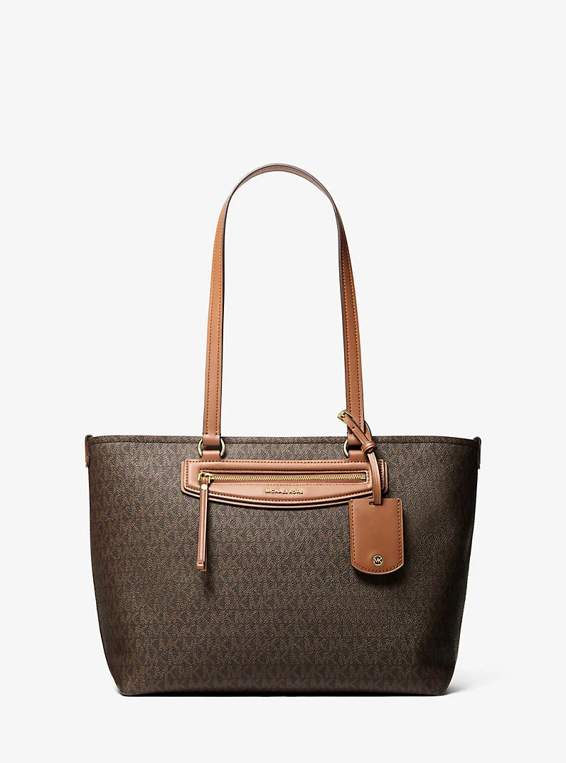 Jet Set Travel Medium Signature Logo Tote Bag - 1