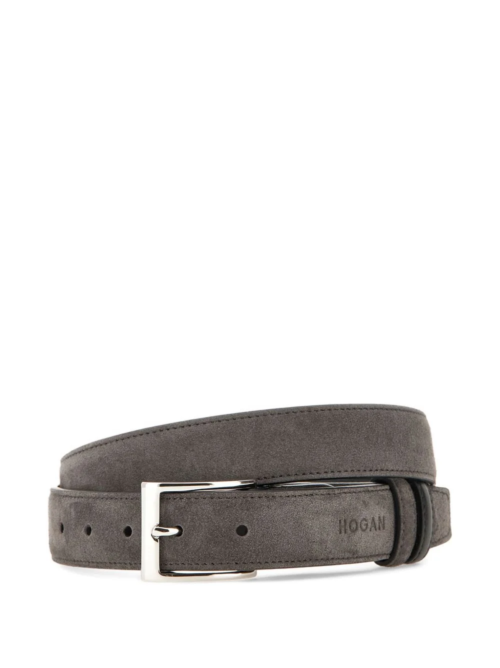 logo buckle belt - 1